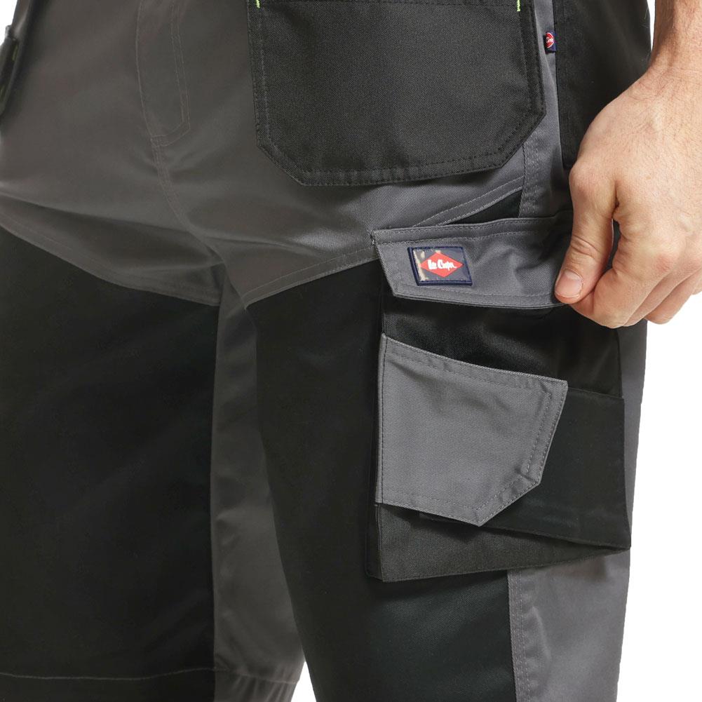 Hi Vis Detail Stretch Holster Work Cargo Shorts