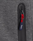 Quilted Hooded Sweat Jacket