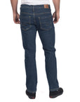 Straight Leg Stretch Denim Jeans