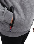 Quilted Hooded Sweat Jacket