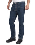 Straight Leg Stretch Denim Jeans