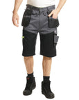 Hi Vis Detail Stretch Holster Work Cargo Shorts