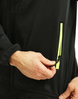 Padded Fleece Body & Sleeves Zip Jacket