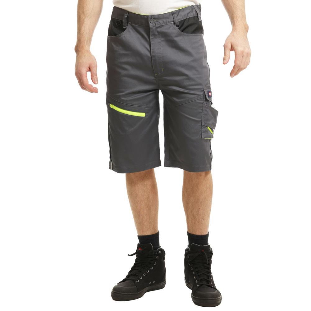 Men's Reflective Trim Multi Pocket Cargo Shorts | Lee Cooper Workwear