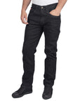 Straight Leg Stretch Denim Jeans