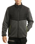 Padded Fleece Body & Sleeves Zip Jacket