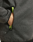 Padded Fleece Body & Sleeves Zip Jacket