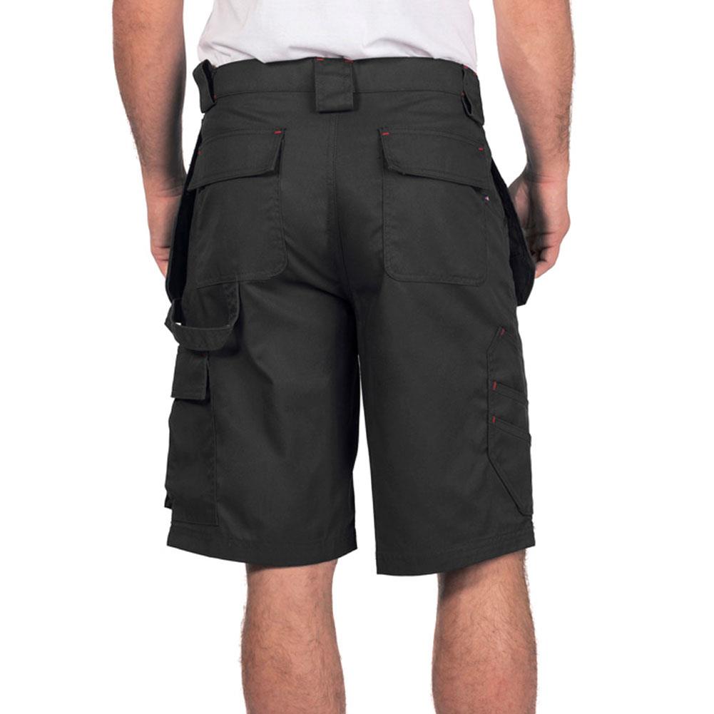 パンツ 25ss CARGO POCKET SHORTS BLACK EL LAB. Men's Holster Pocket Cargo Shorts | Lee Cooper Workwear
